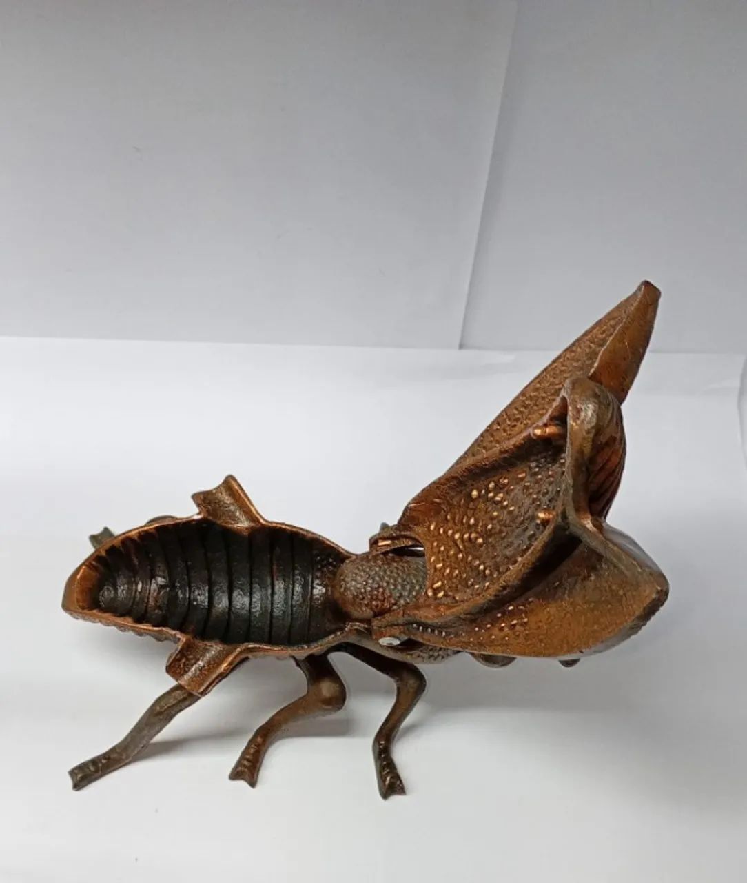 Cinzeiro Antigo de Cobre Formato de Mosca DV00257 - Foto 4
