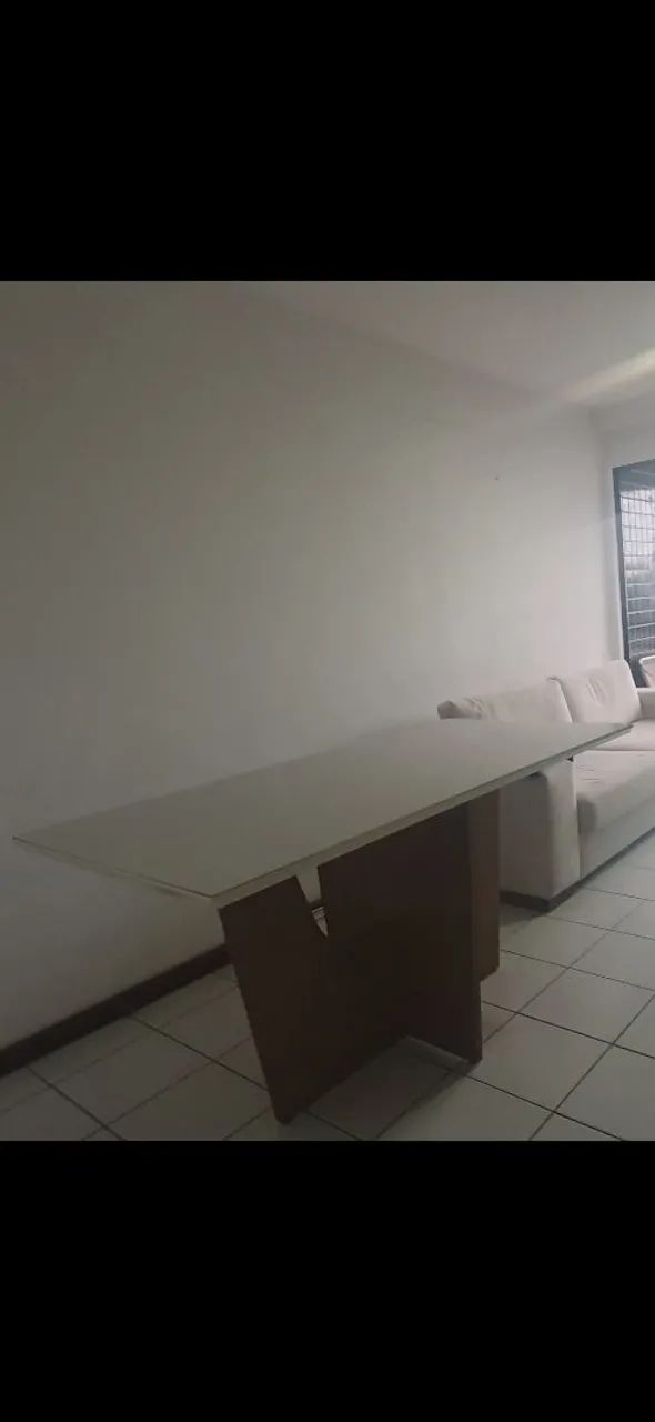 Mesa de madeira de 1,60×80 com 5 cadeiras - Foto 2