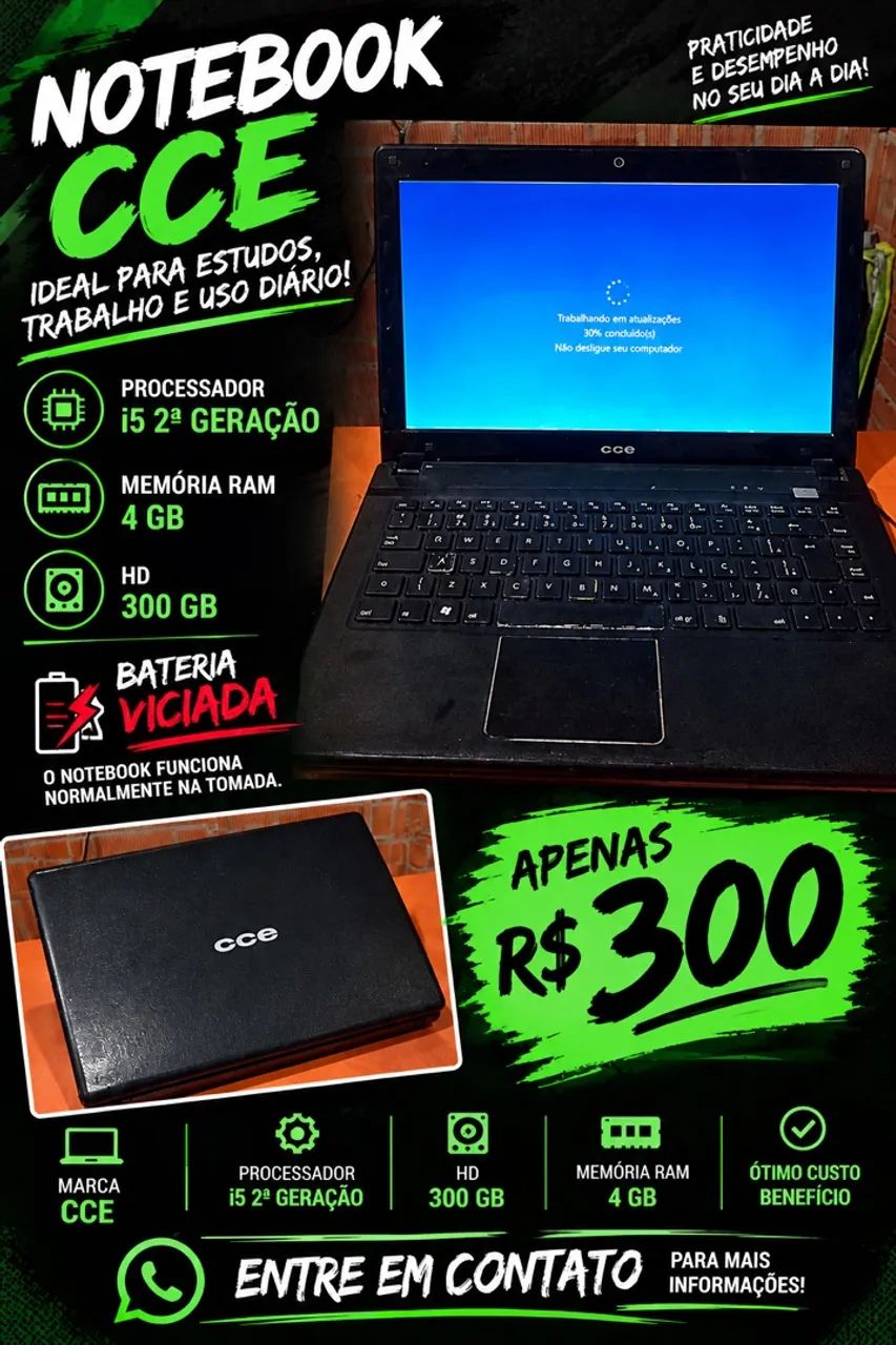 Notebook CCE
