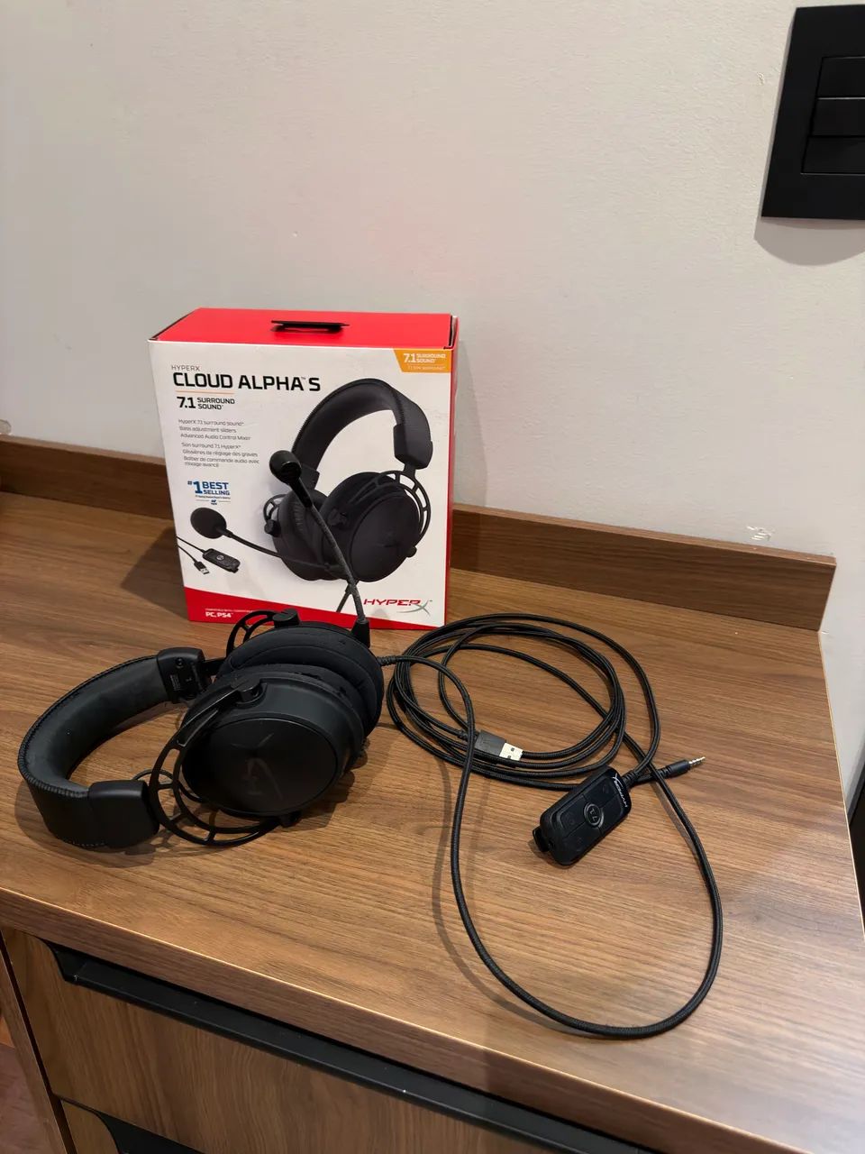 Headset Hyperx Cloud Alpha S  - Foto 4
