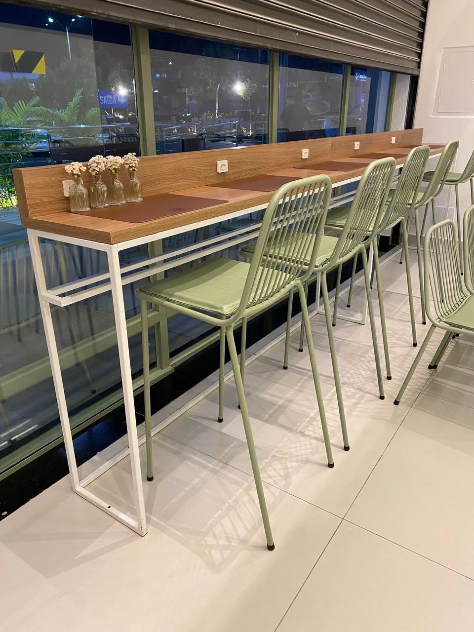 Conjunto 5 Banquetas de ferro  - Foto 2