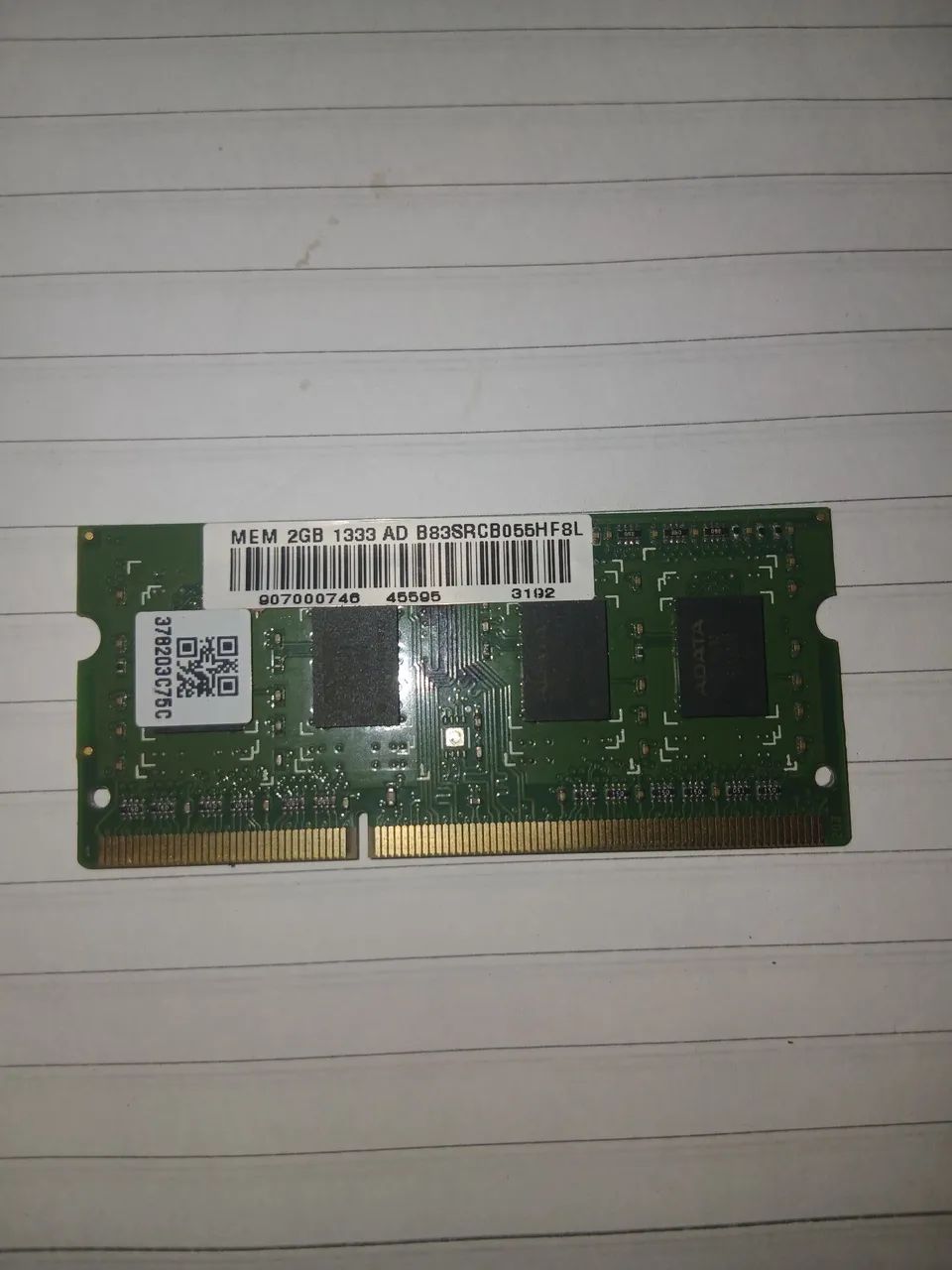 Memória RAM 2GB DDR3 