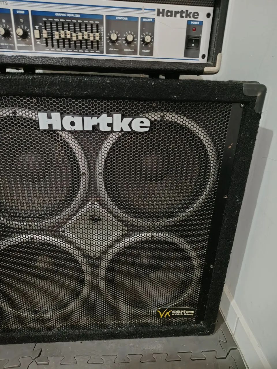 Hartke (Cabeçote HA3500 + Caixa 4x10) - Foto 3
