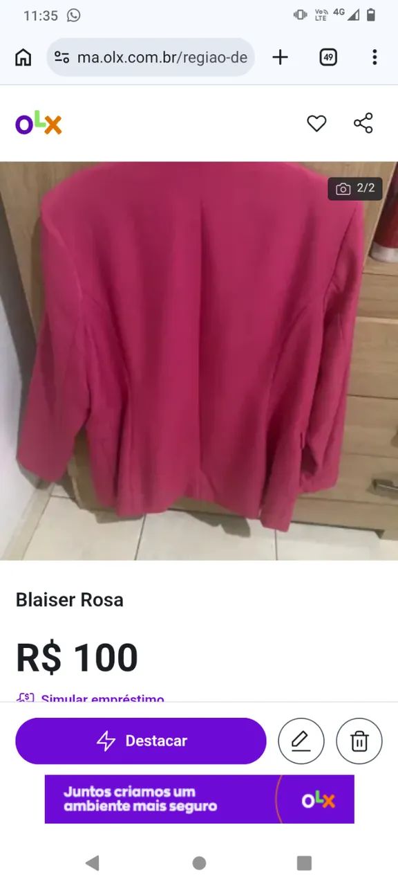 Blaiser Rosa - Foto 2