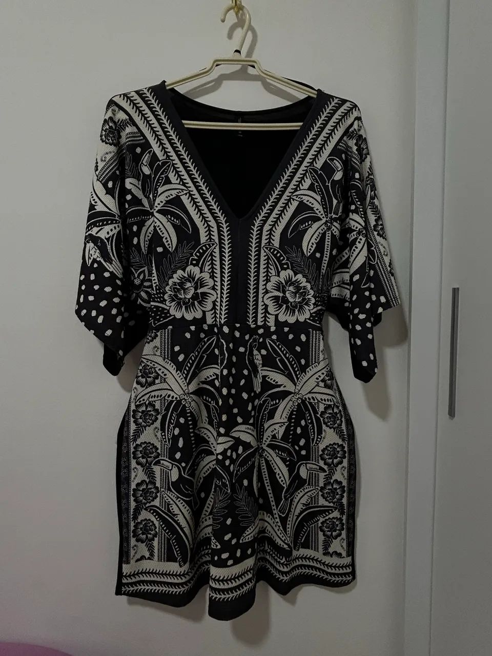 vestido estampado 
