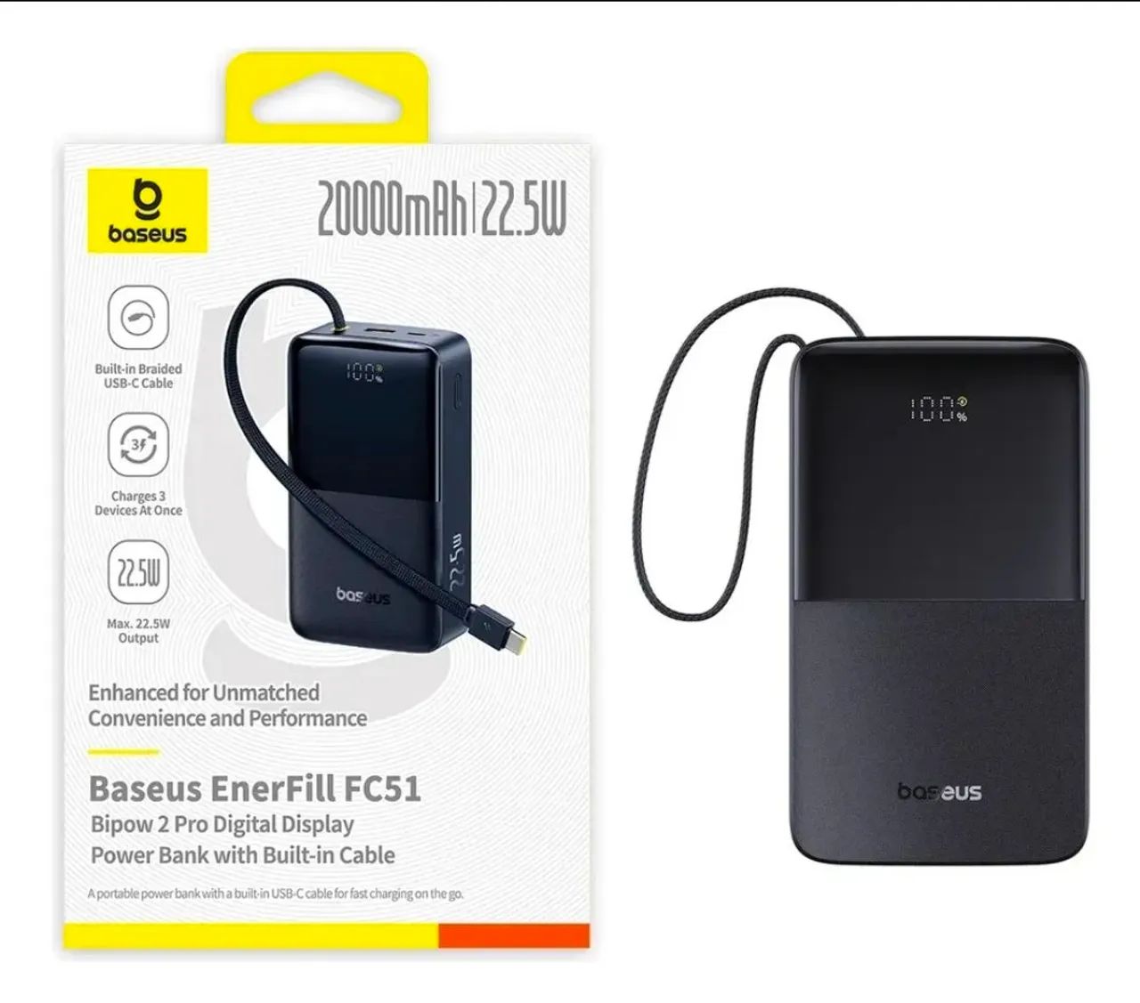 Powerbank Baseus 20000 mah