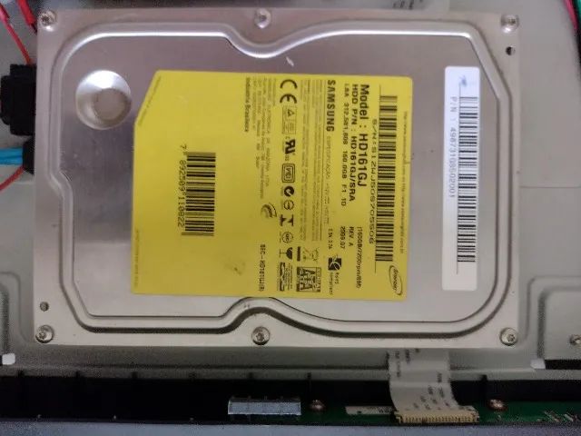 DVR  Intelbras VD3116 analógico-16 canais c/HD- usado - Foto 5