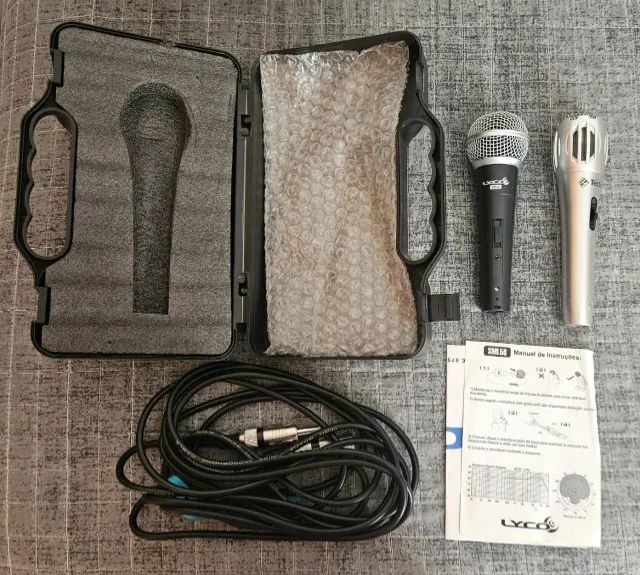 Conjunto com 2 Microfones