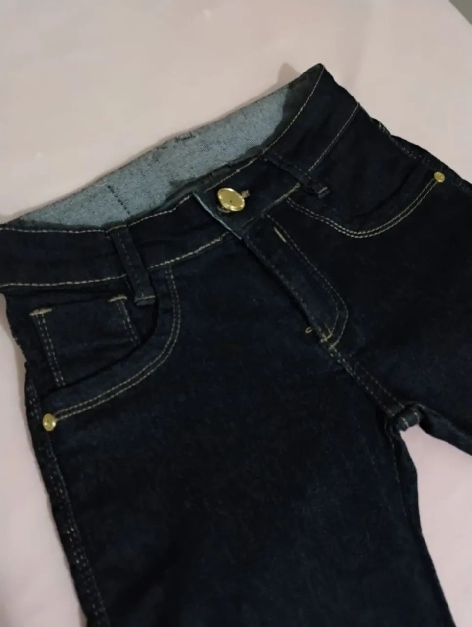 Calça jeans infantil feminina  - Foto 2