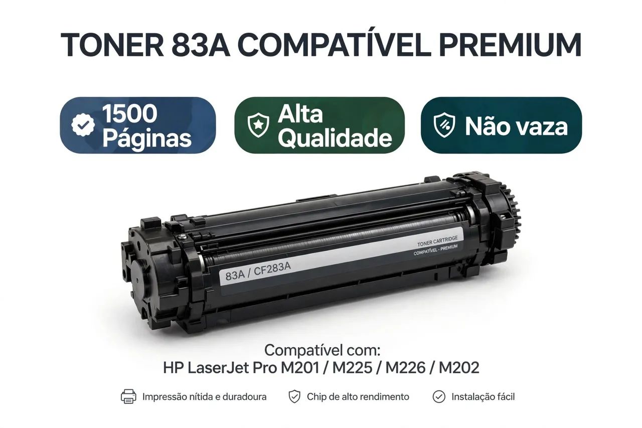 TONER COMPATÍVEL HP - Foto 2