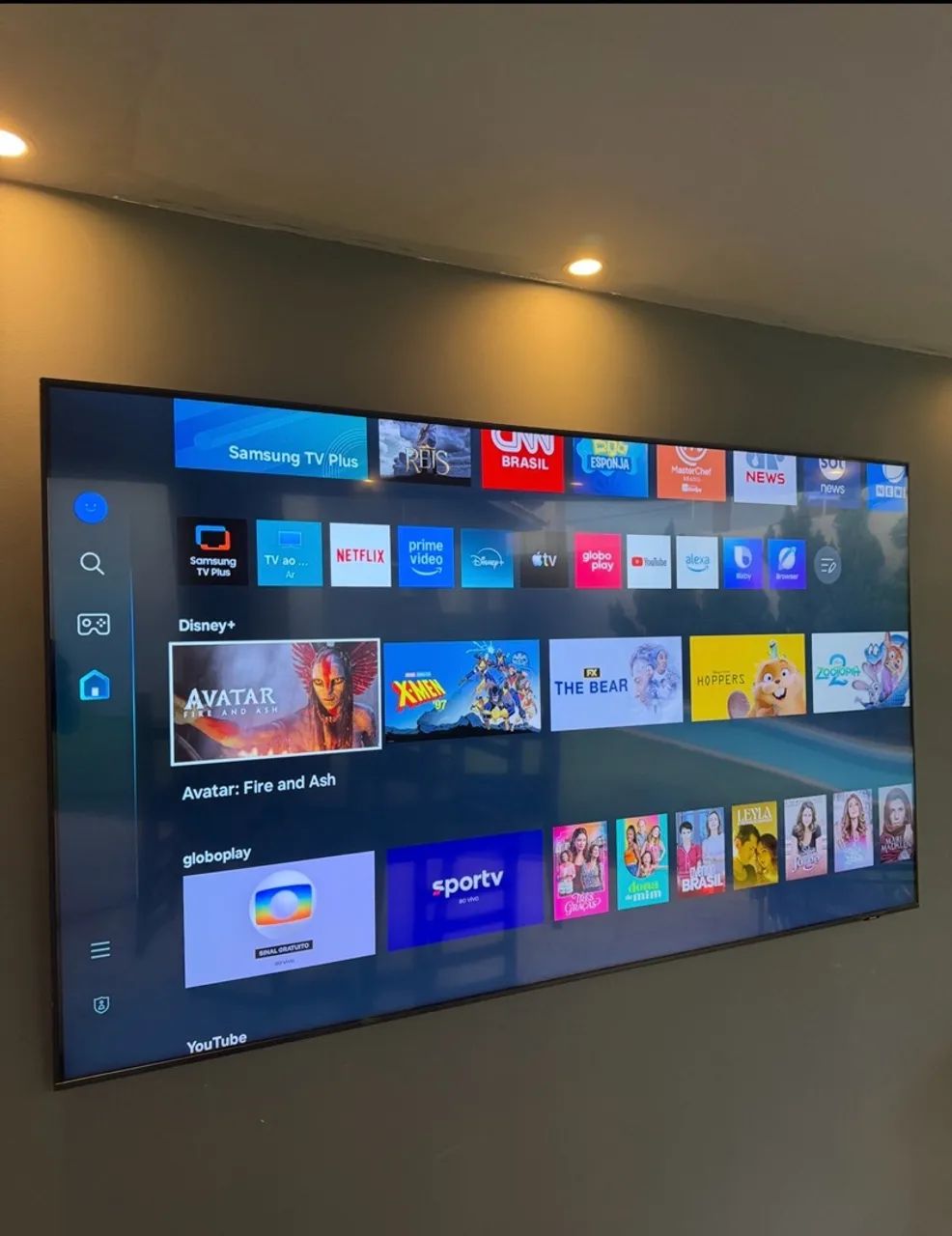 Tv 85 polegadas Samsung