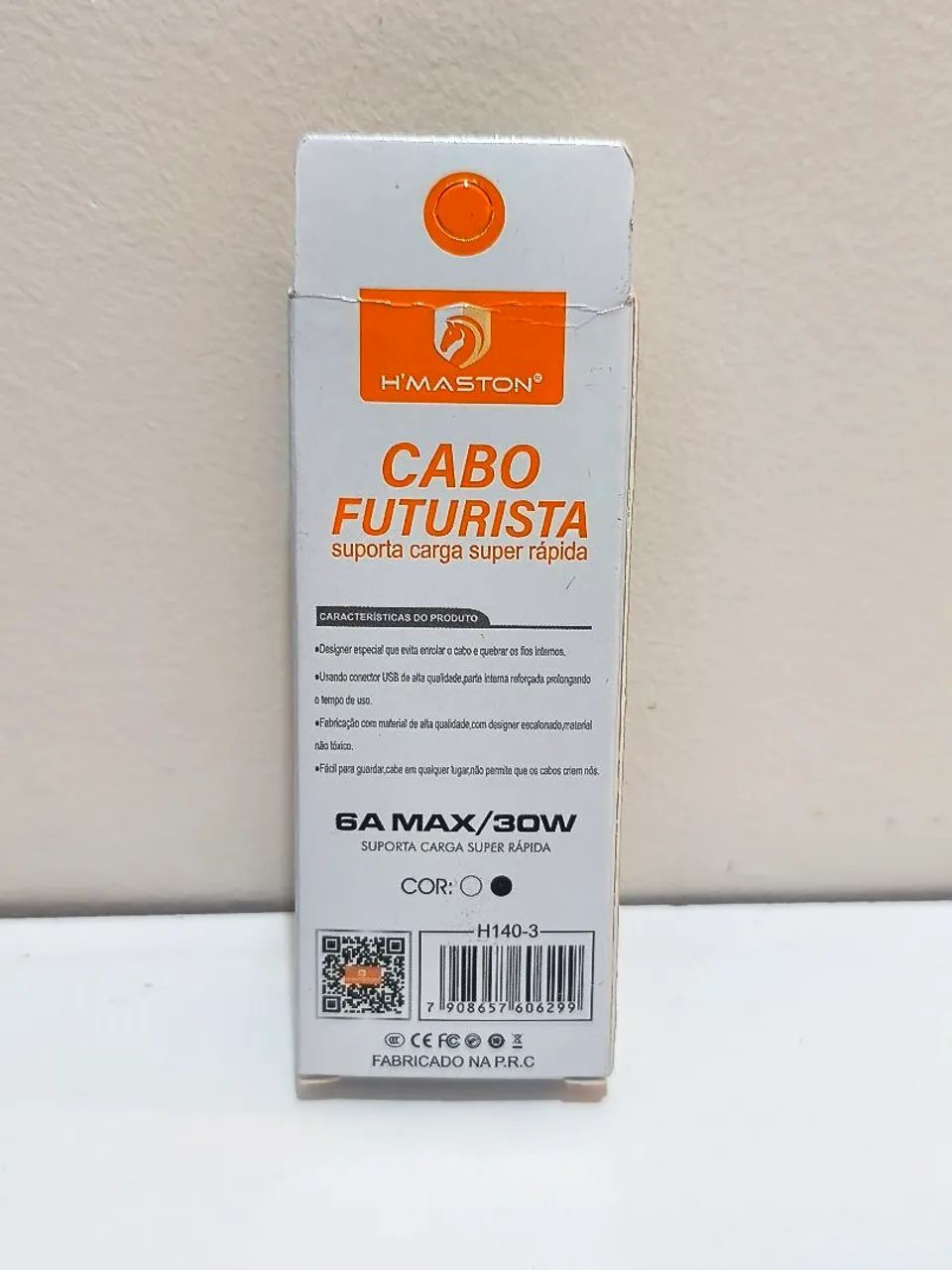 Cabo Tipo C TURBO 30W 1 metro H'MASTON  - Foto 4