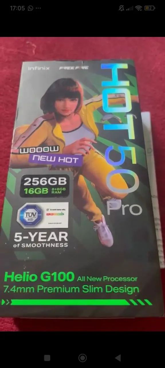 Vendo Infinix hot 50 pro 256gb - Foto 2