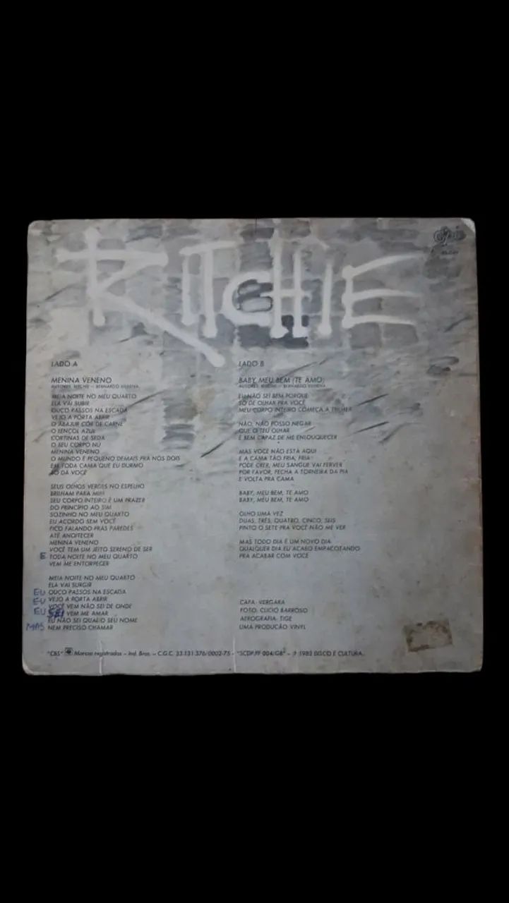 Disco Ritchie - Menina Veneno - Foto 2