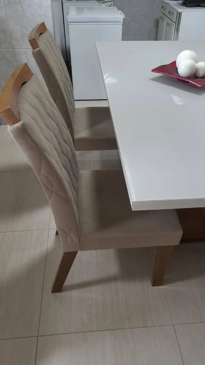 Mesa de jantar com 4 cadeiras - Foto 4