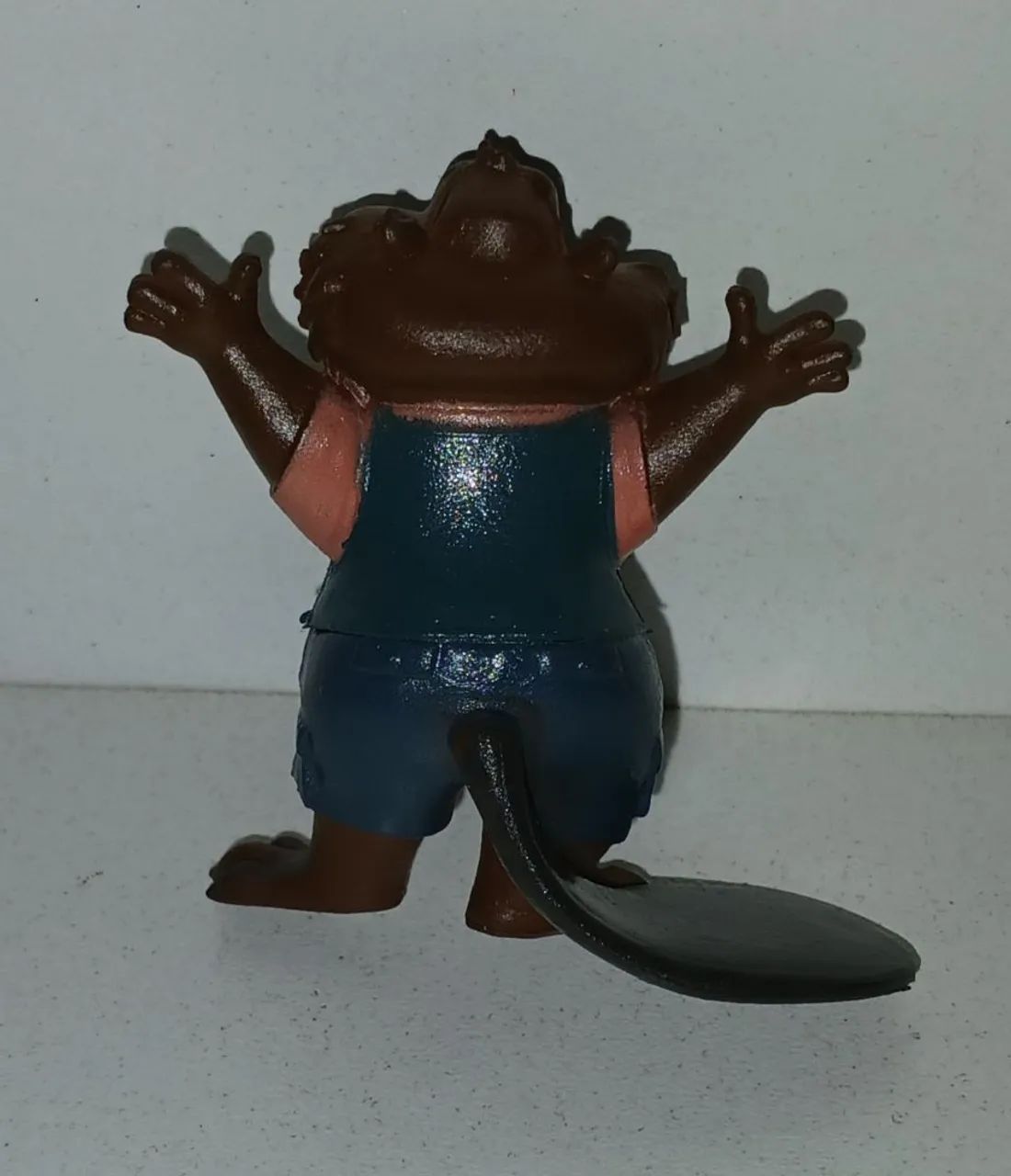 BONECO MINIATURA ZOOTOPIA 2 NIBBLES CASTOR ORIGINAL DISNEY - Foto 2