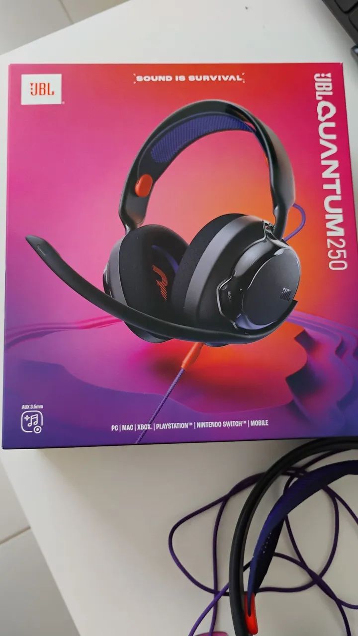 Fone de ouvido JBL Quantum 250 - Foto 3
