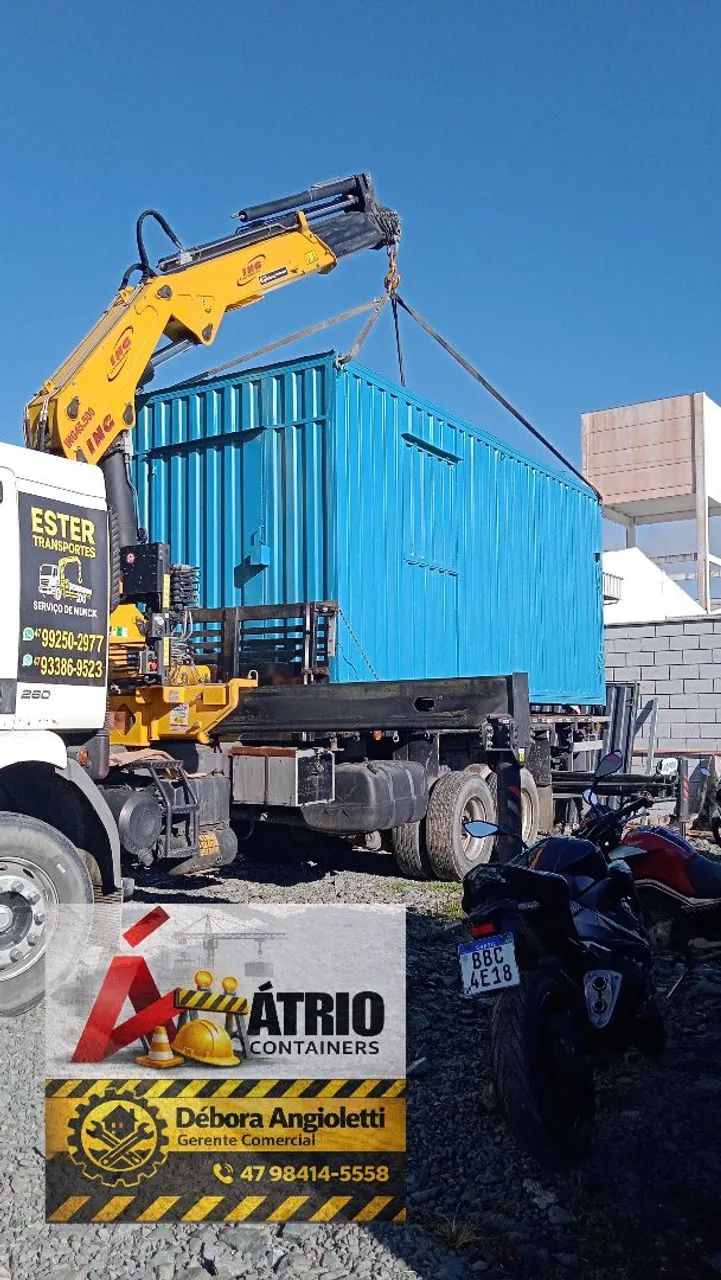 Container escritório personalizado desmontável 