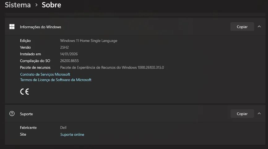 Notebook Dell G15 5530 em perfeito estado de conservação - Foto 5
