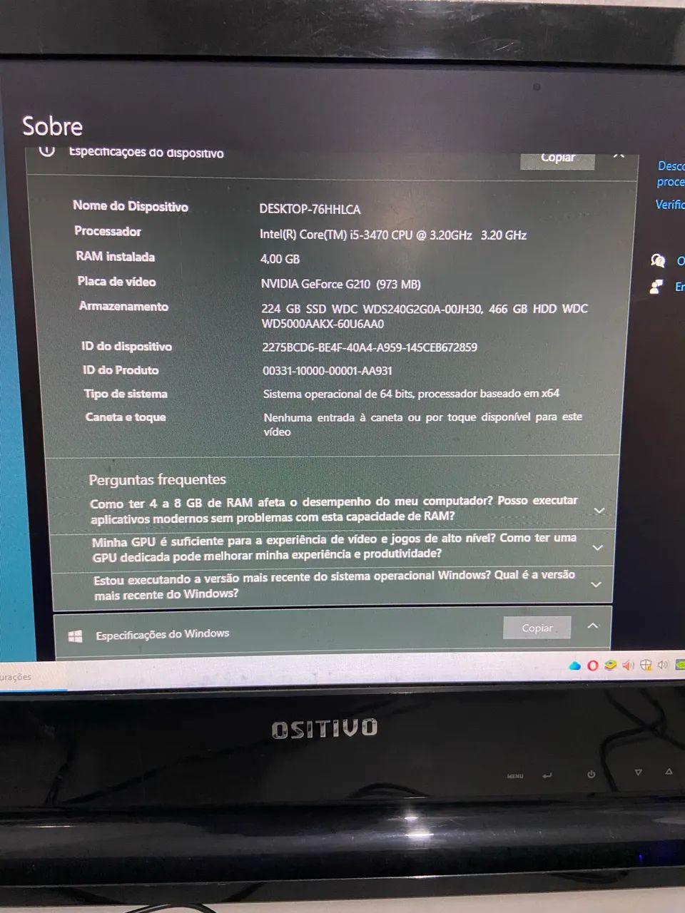 Computador completo