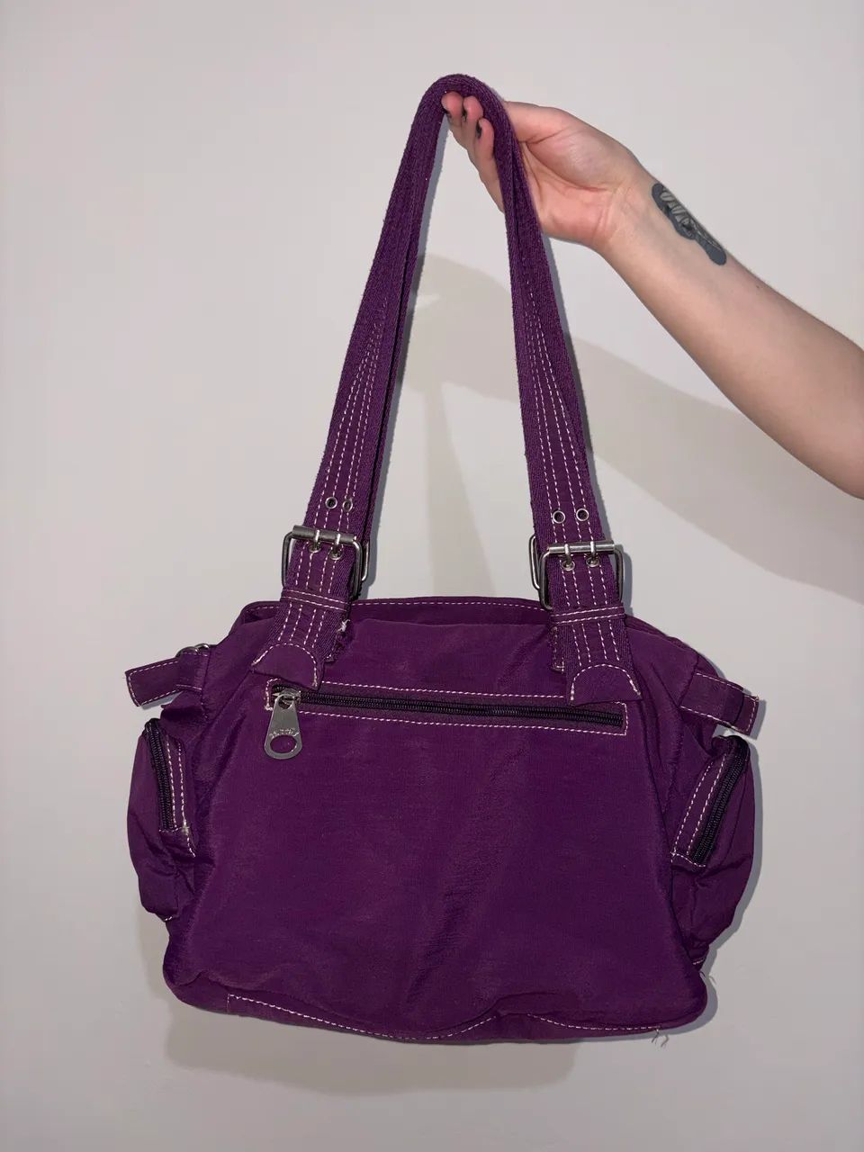 bolsa cargo roxa - Foto 2