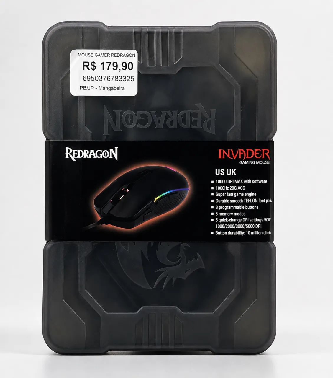 Kit Redragon (teclado + mouse): R$ 570,00 - Foto 3
