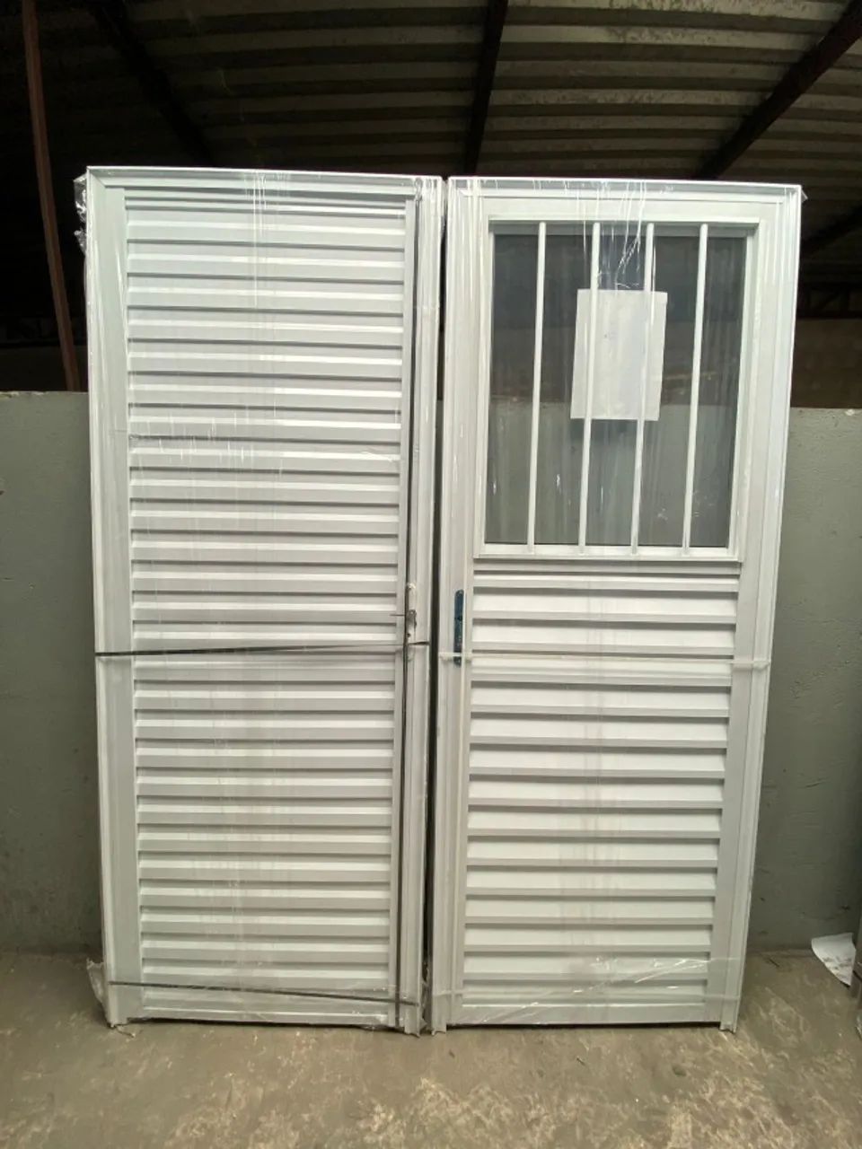PROMOÇÃO ESPECIAL - PORTAS DE ALÚMINIO BRANCA 60CM 70CM 80CM - Foto 5