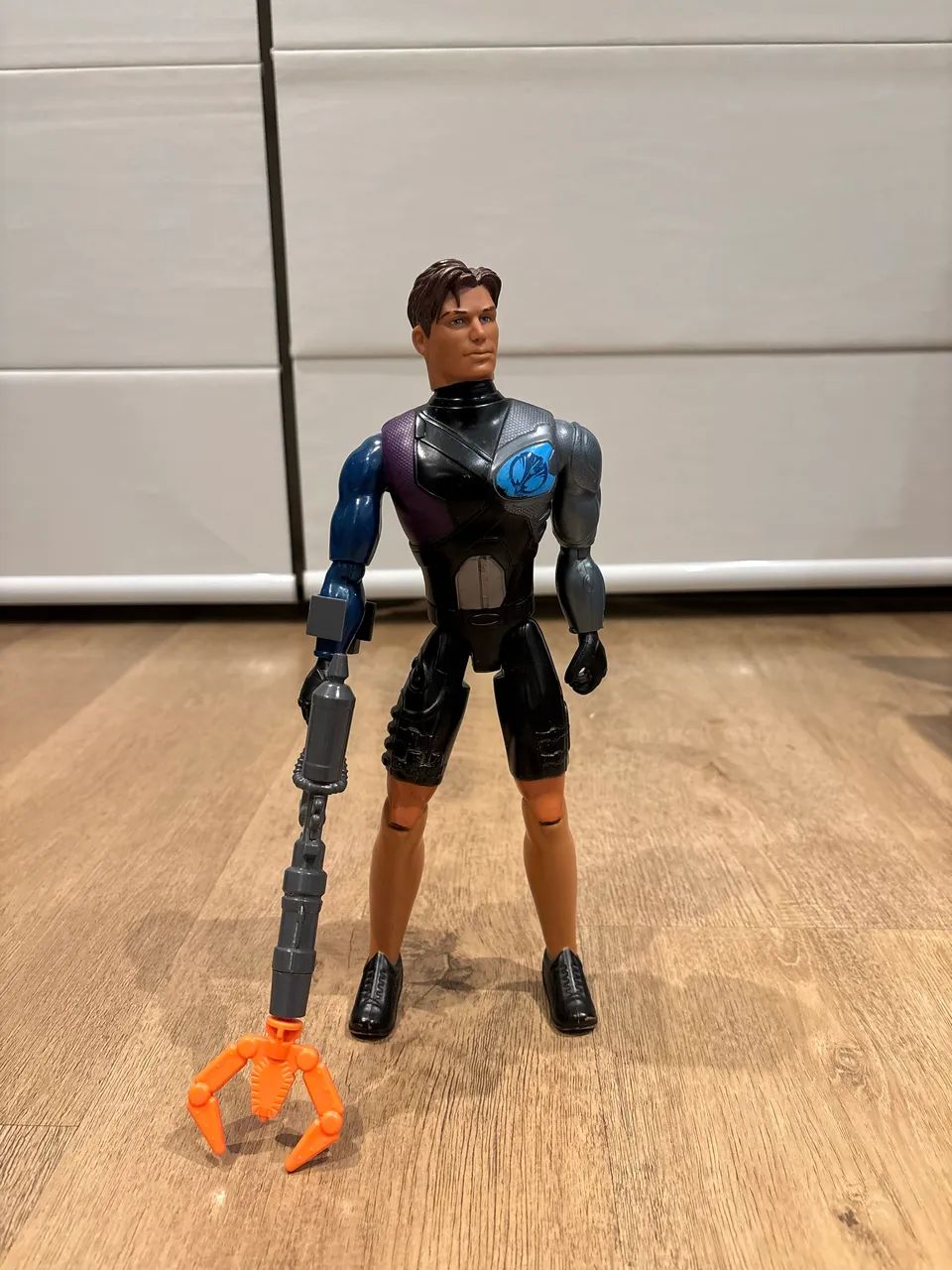 Boneco maxsteel combate