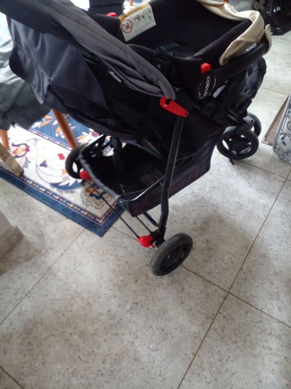 carrinho de bebê usado excelente estado  - Foto 2