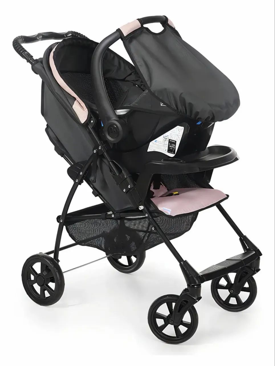 Carrinho + bebê conforto galzerano 