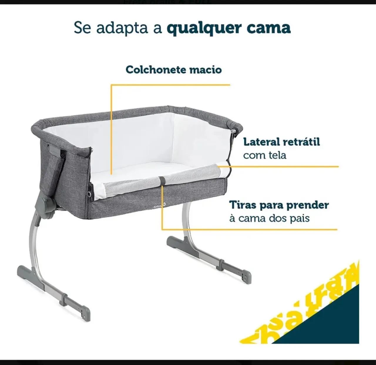 Berço para bebê e para criançamaior - Foto 4