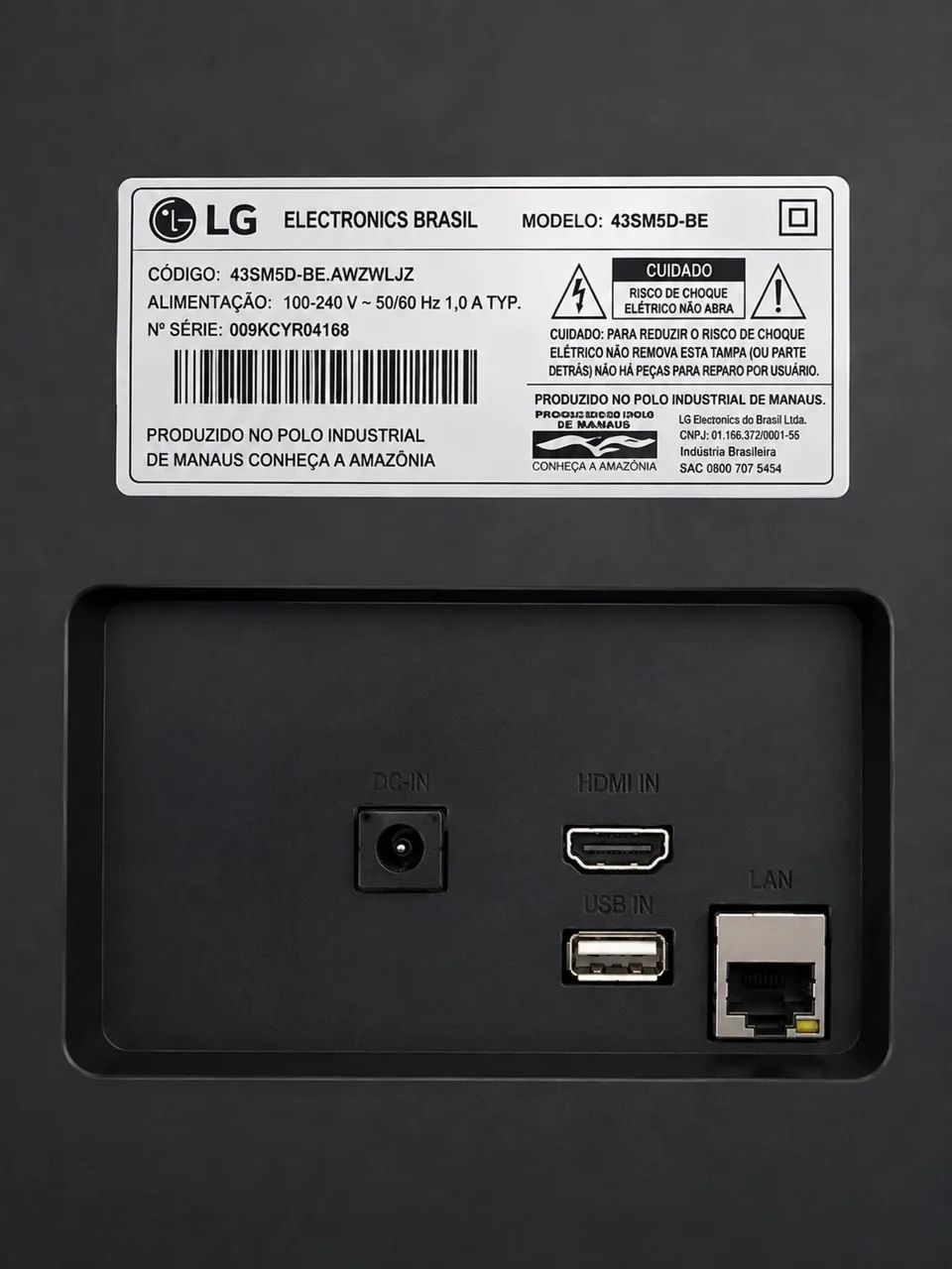 TV LG 42 ? TELA QUEBRADA  - Foto 4