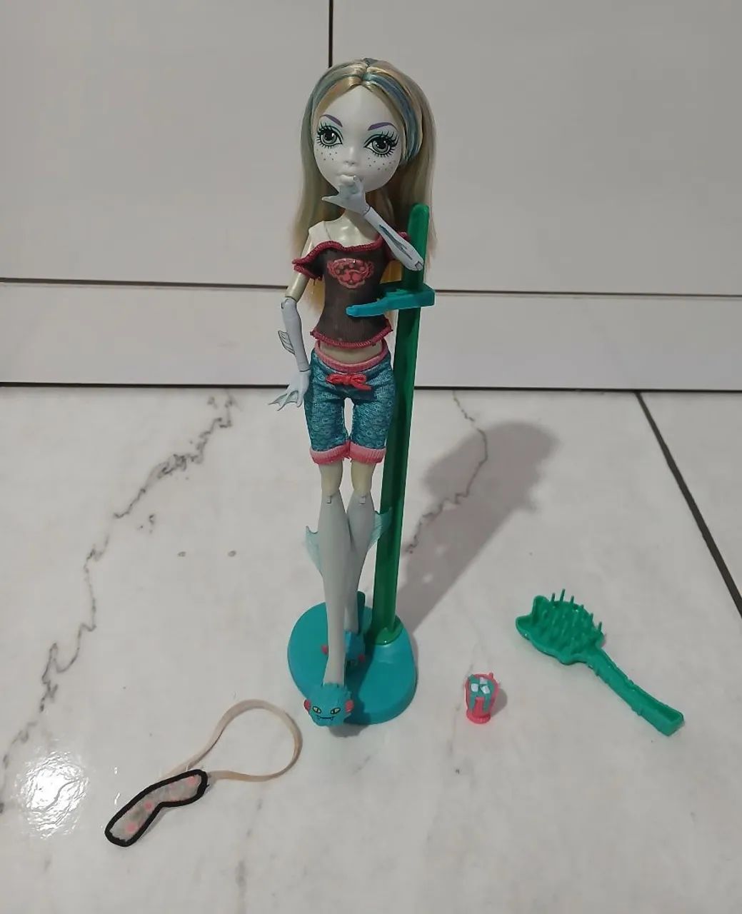 Lagoona Blue - Dead Tired - Monster High G1 Original  - Foto 4