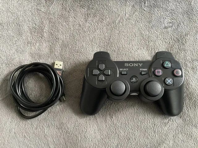 PS3 slim desbloqueado com controle e gta 5 - Foto 3