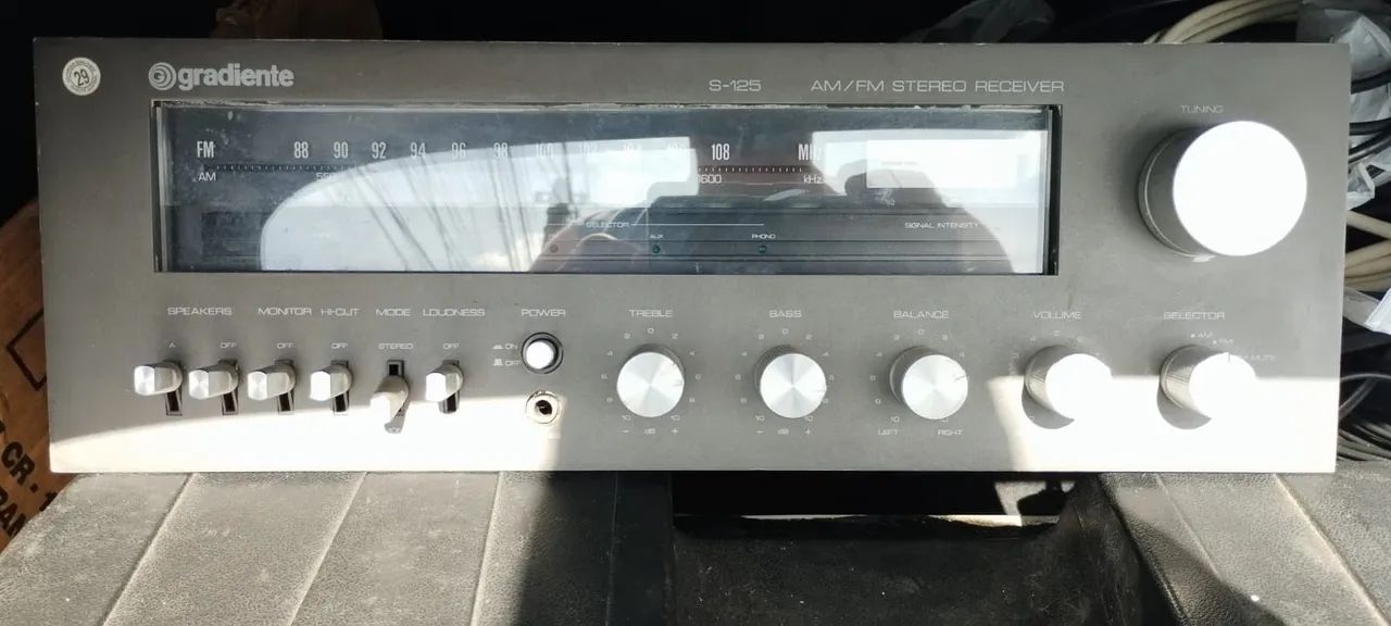 Aparelho de som Receiver Gradiente S125