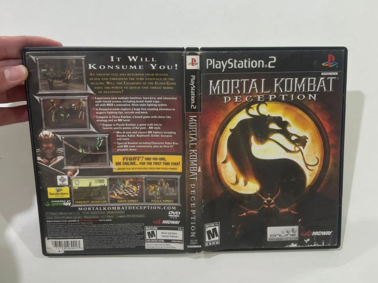 Mortal kombat ps2