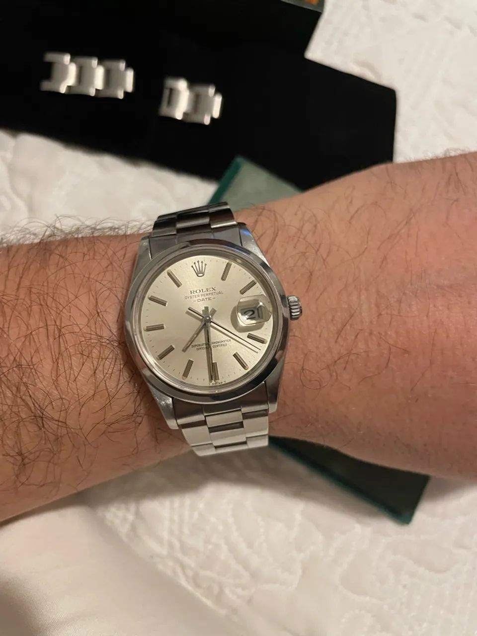 Rolex oyster date 34 mm 1983 - Foto 5