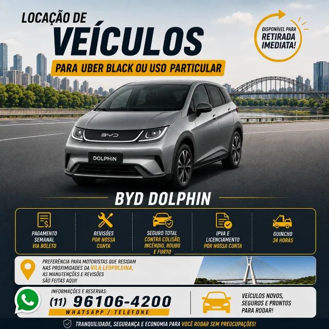 Locação de veículos para Uber black/99/Indrive - Foto 5