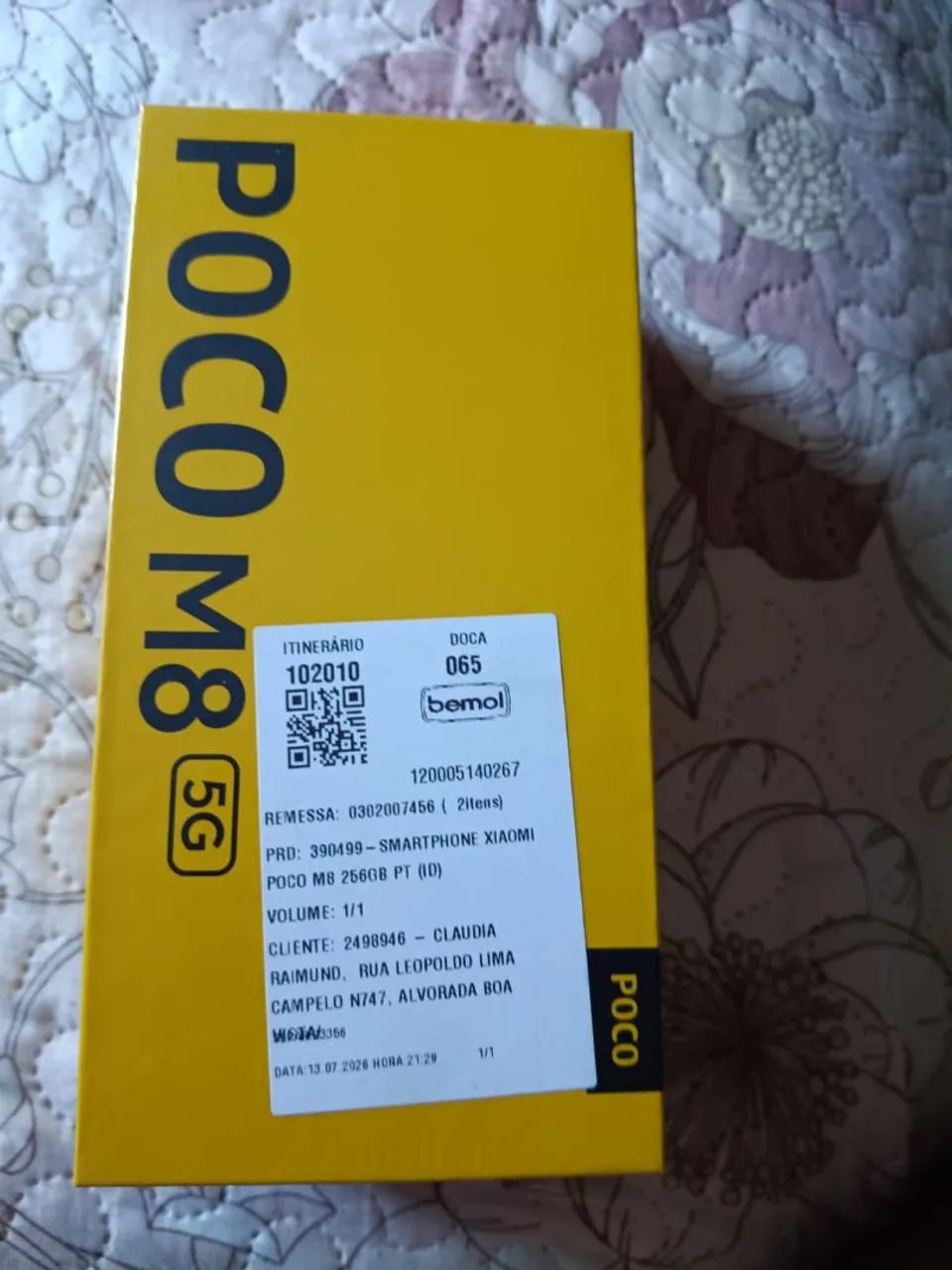 Vendo aparelho na caixa