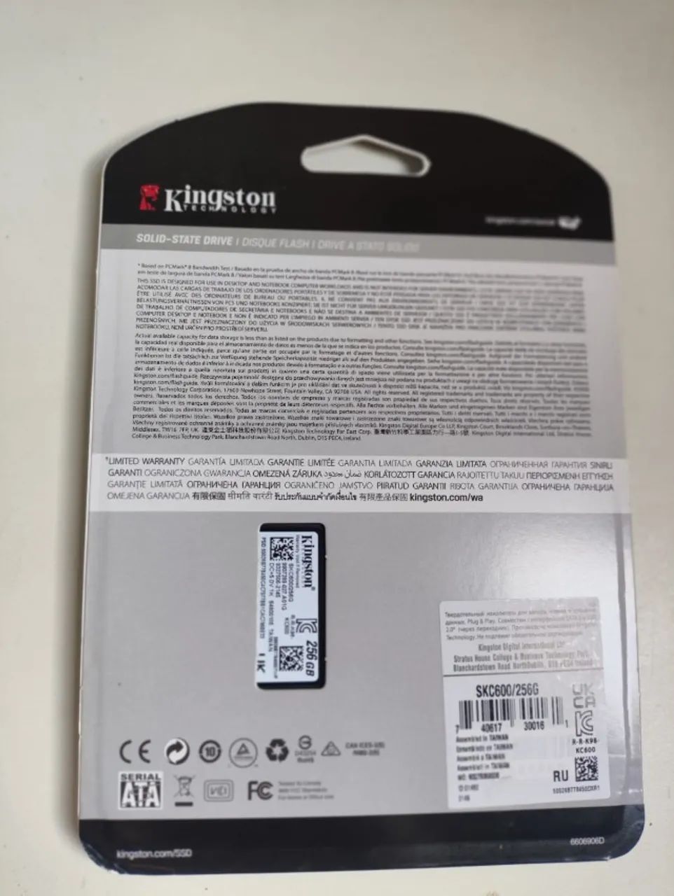 SSD 256gb Kingston KC600 - Foto 3