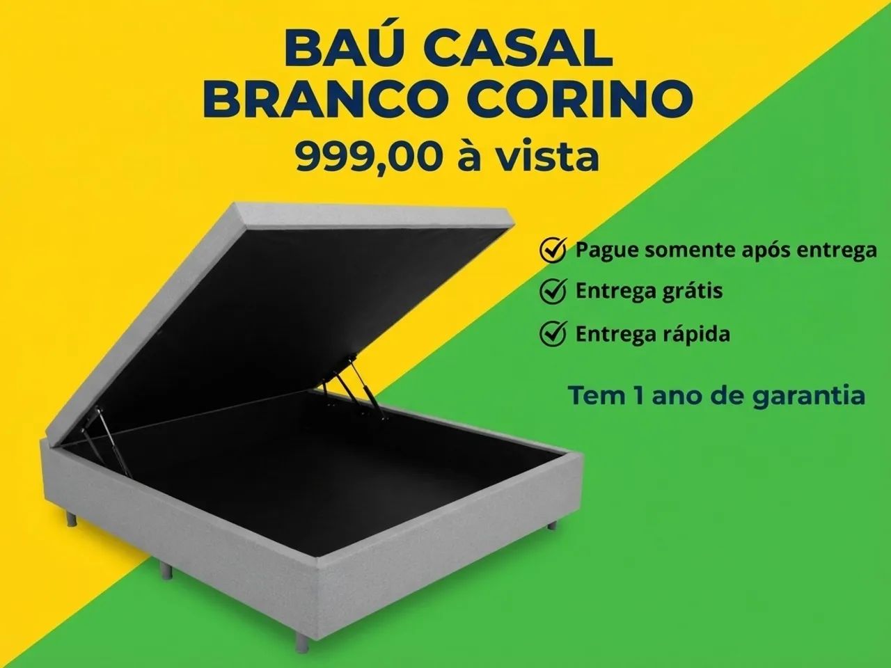Baú casal possuímos diversas texturas