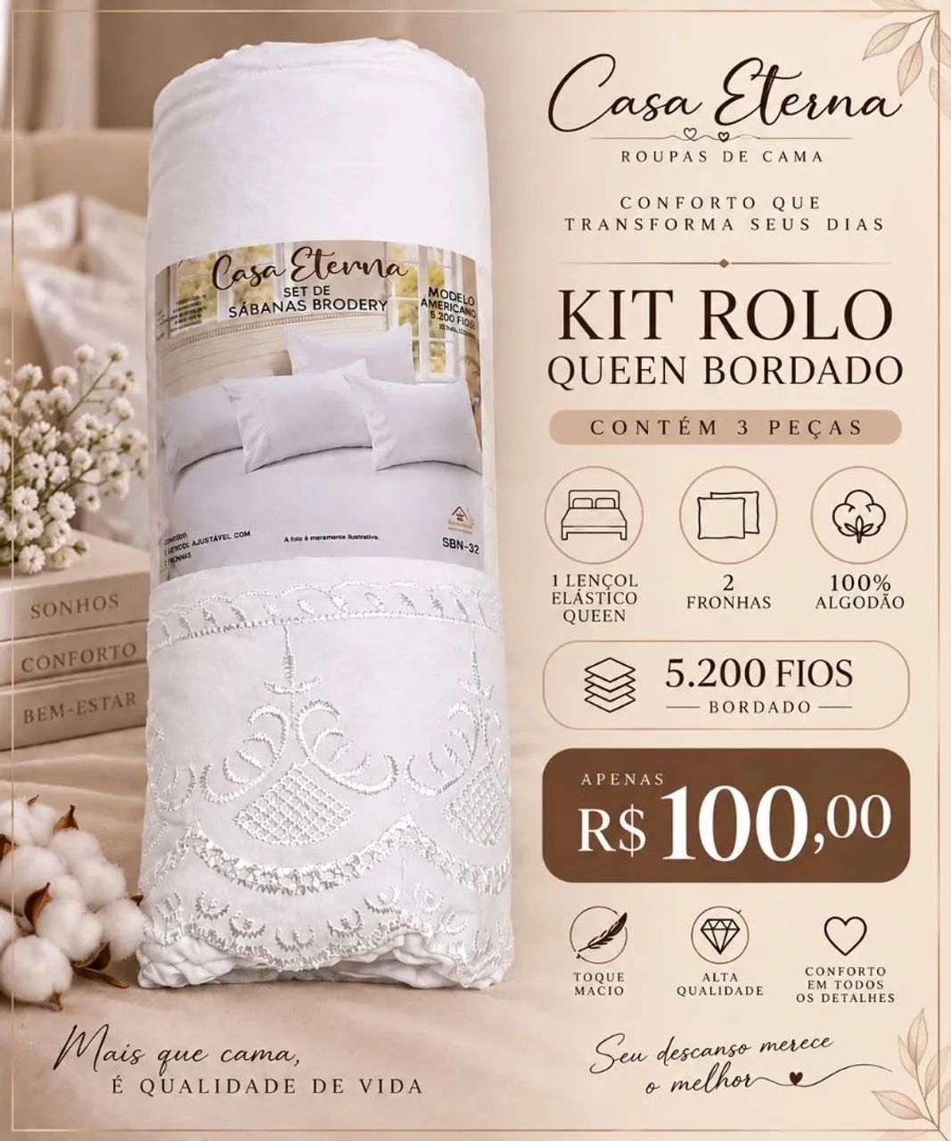 Roupa de Cama - Foto 2