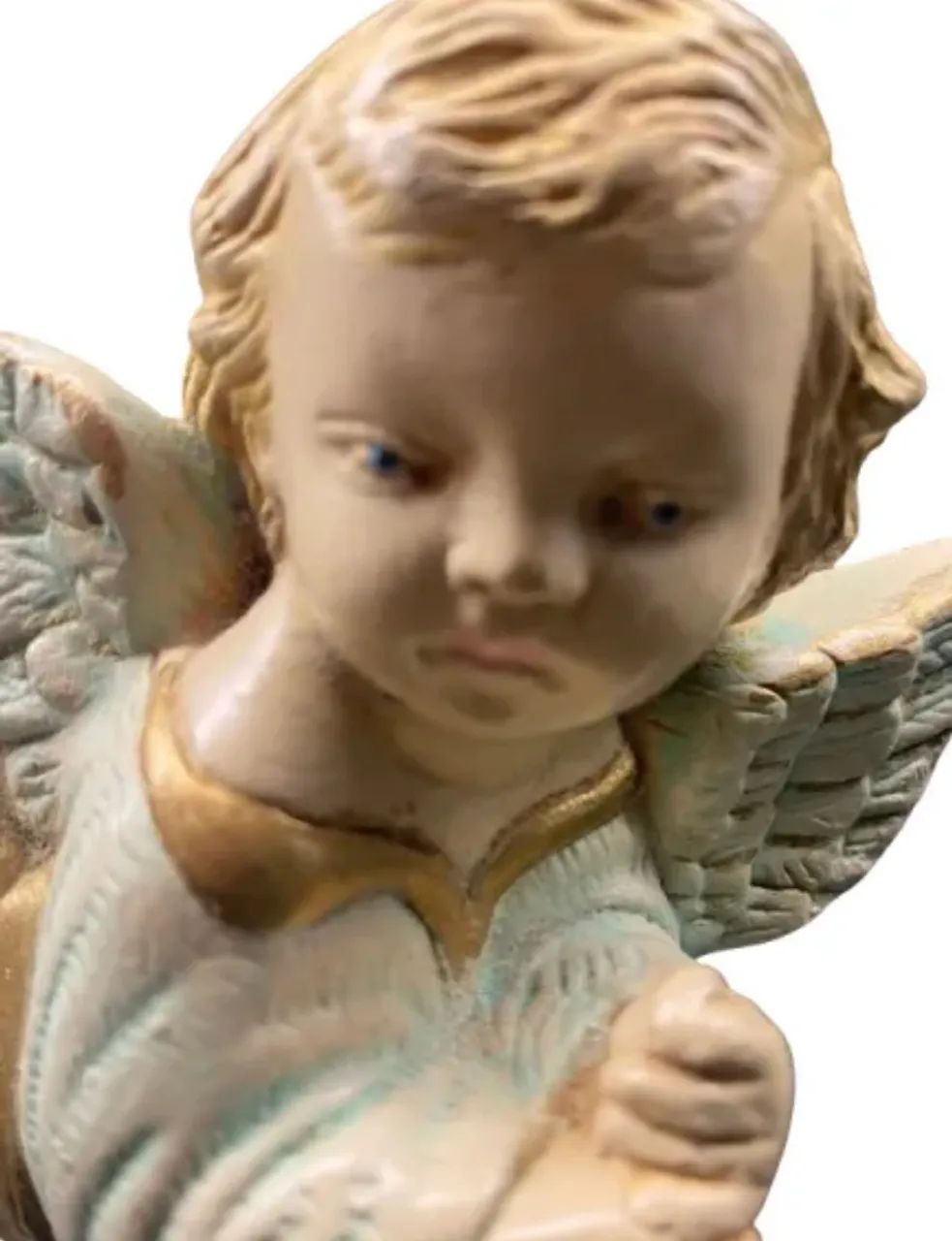 Mini bibelô de anjo antigo - Foto 2