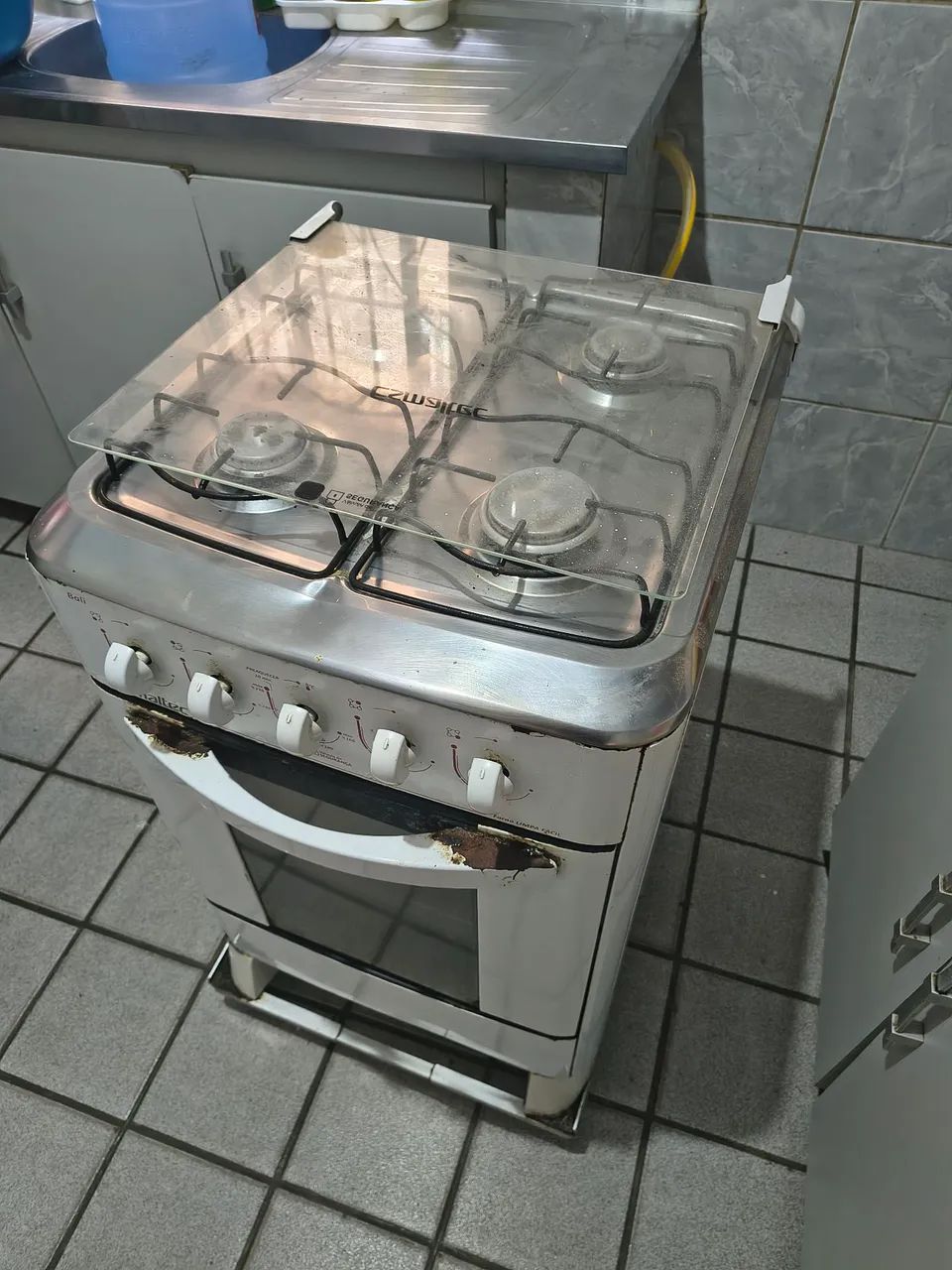 Fogão Esmaltec 4 Bocas Usado - Foto 5