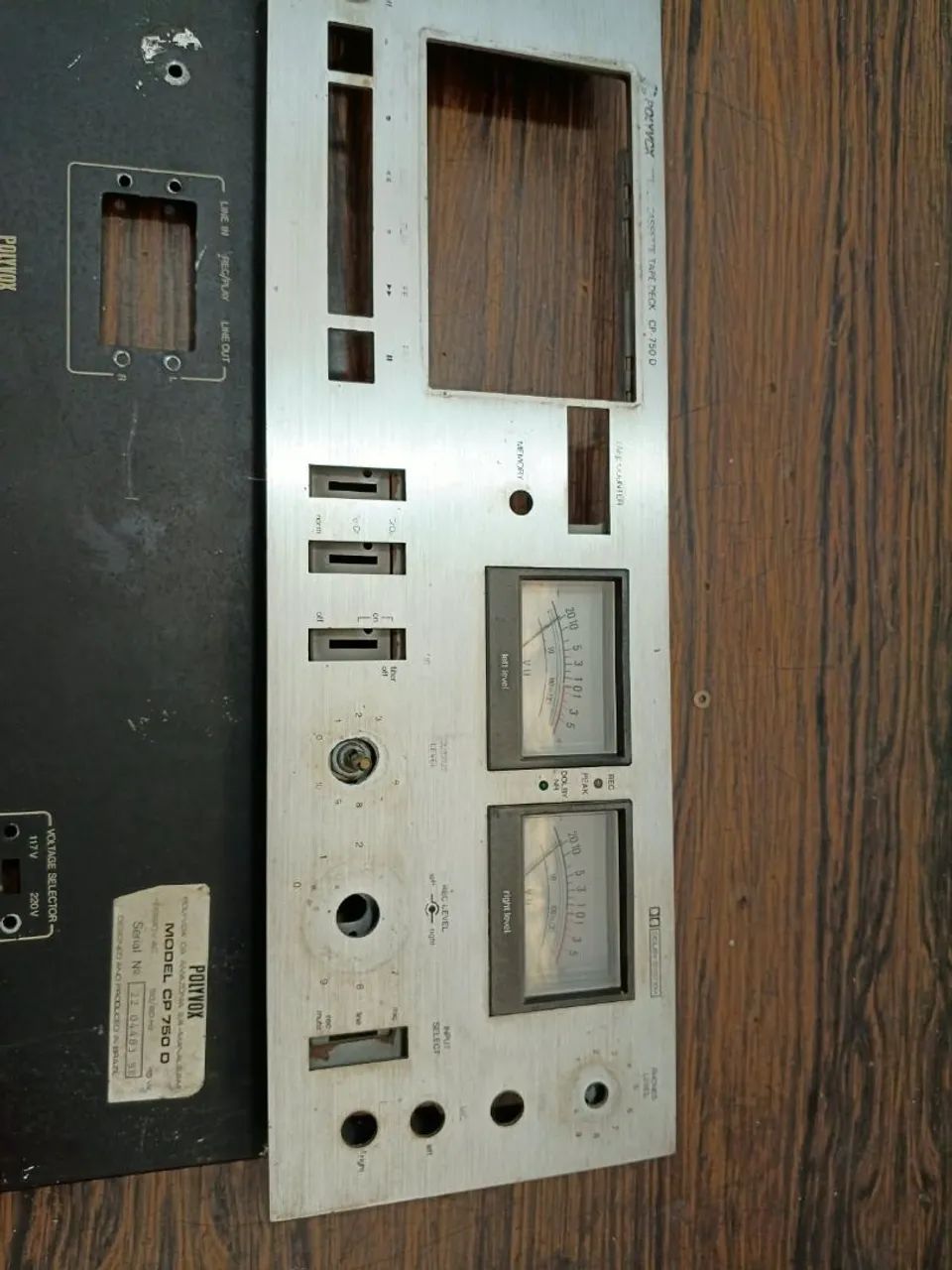 Frente Polyvox tape deck cp 750 D - Foto 2