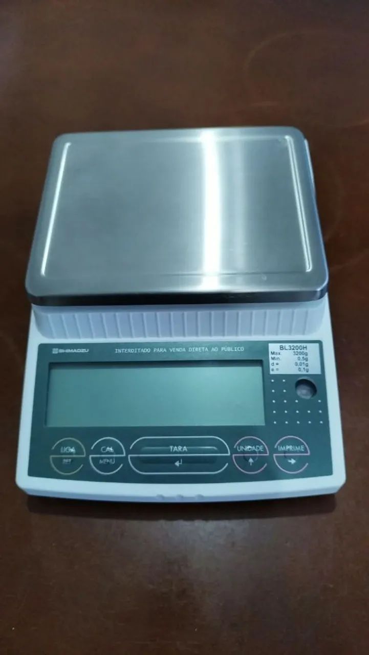 Balança de Precisão 3200gr Com Divisão de 0,01gr BL3200H Shimadzu - Foto 5
