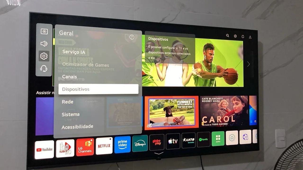 Tv LG 4k 55 polegadas