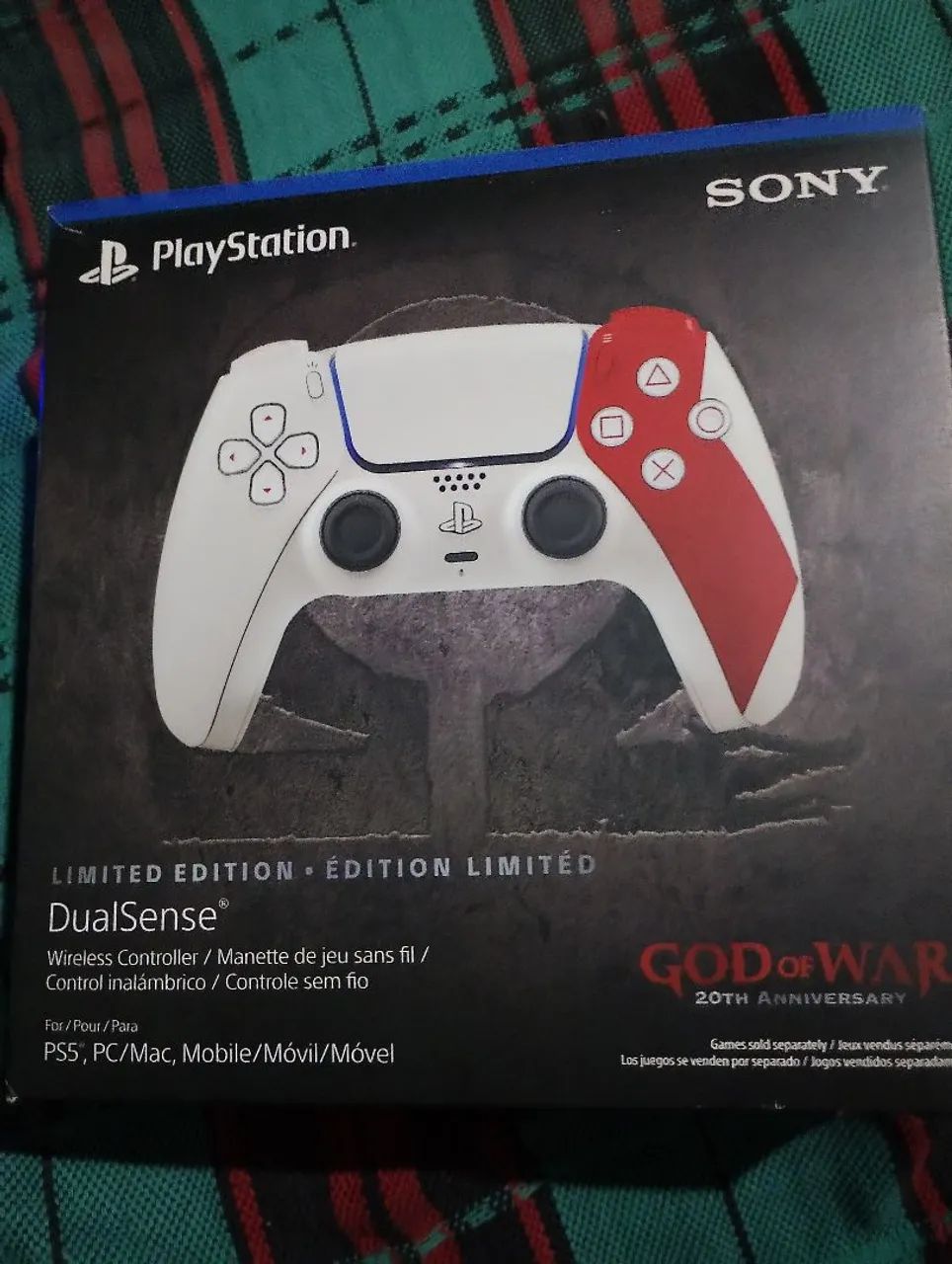 Ps5 com leitor e controle edição especial God Of War  - Foto 2