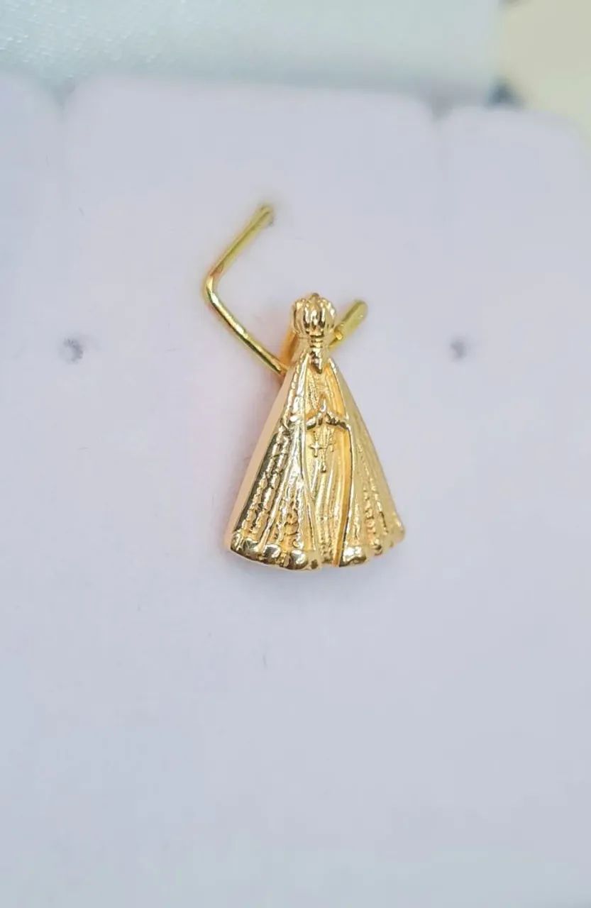 Pingente N. Senhora Ouro 18k DESCONTO 