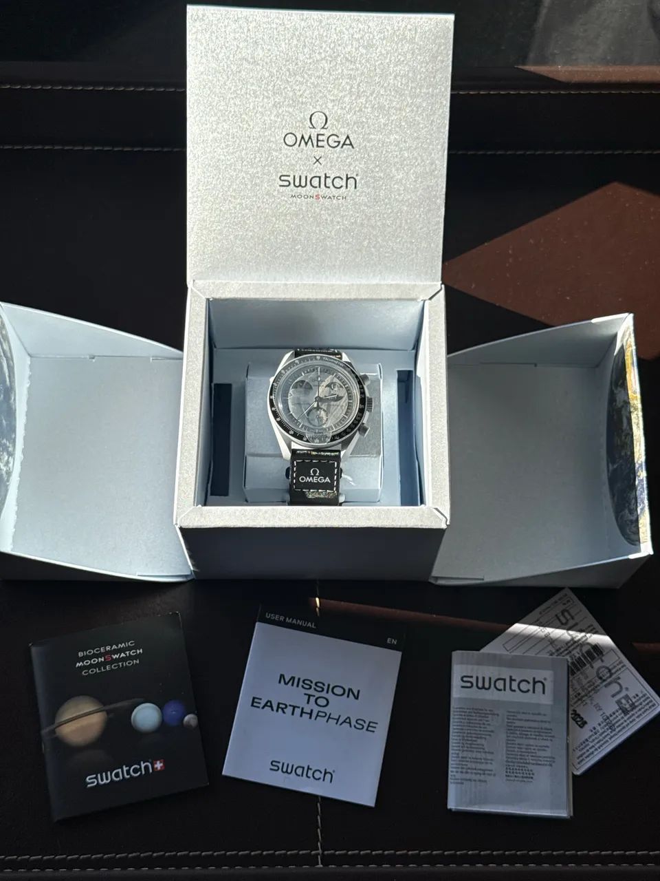 Relógio Moonswatch Swatch x Omega  - Foto 5